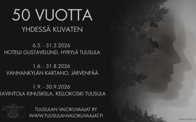 Tuusulan Valokuvaajat 50V – Näyttelykiertue jatkaa syksyyn saakka
